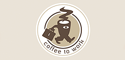 Logoentwicklung coffee to work Logoentwicklung coffee to work